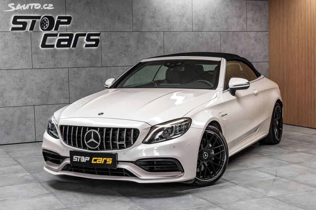 Mercedes-Benz Třídy C, C63 AMG V8*BURMESTER*NAPPA*DPH